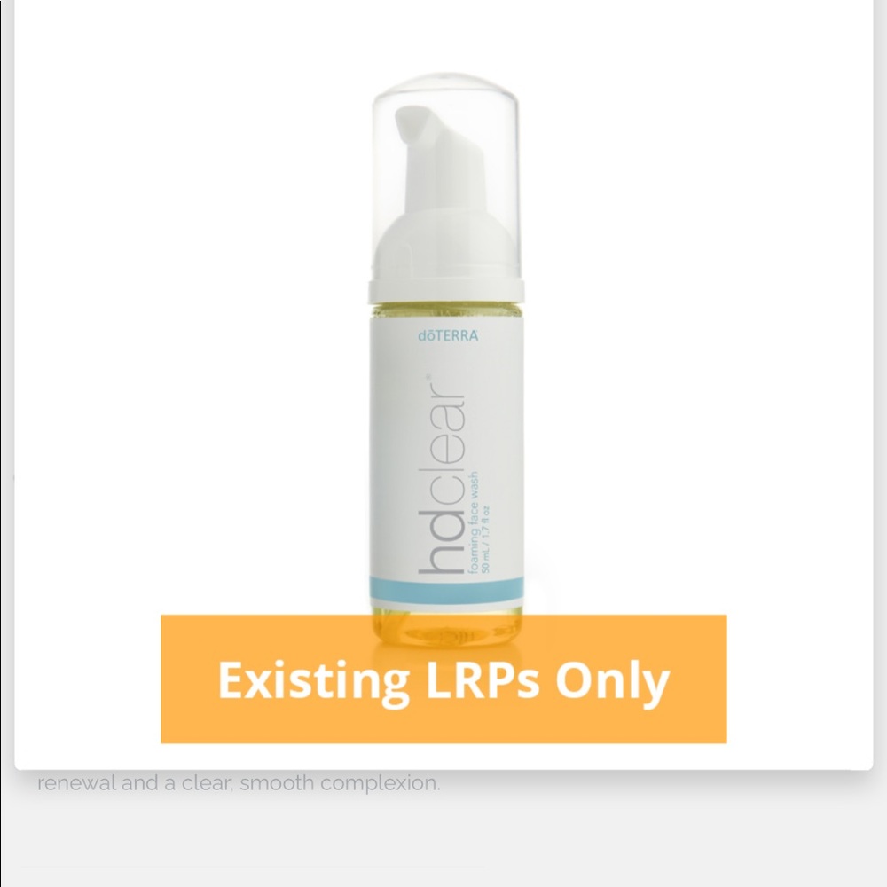 DōTERRA HD Clear Foaming Face Wash